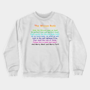 The Wiccan Rede Crewneck Sweatshirt